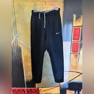 Nike Black Joggers with Gray Details